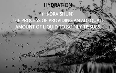 Word of the Week – #2 Hydration